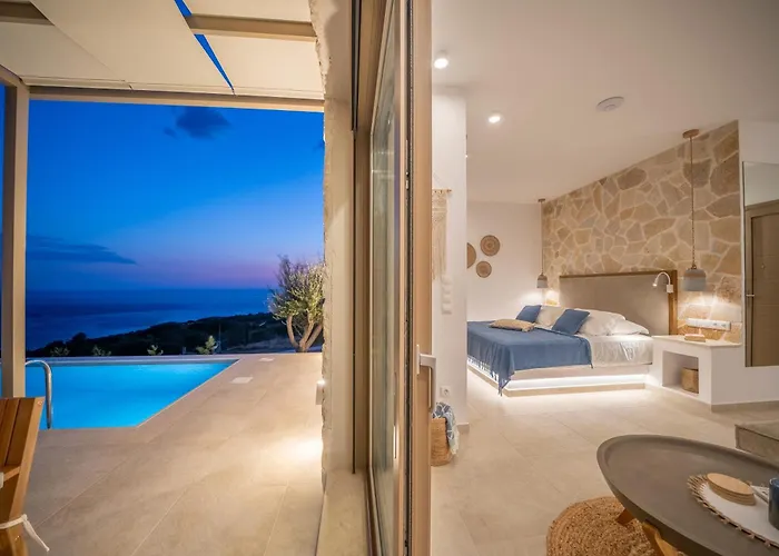 Ionian Horizon - Private וילה Plateies